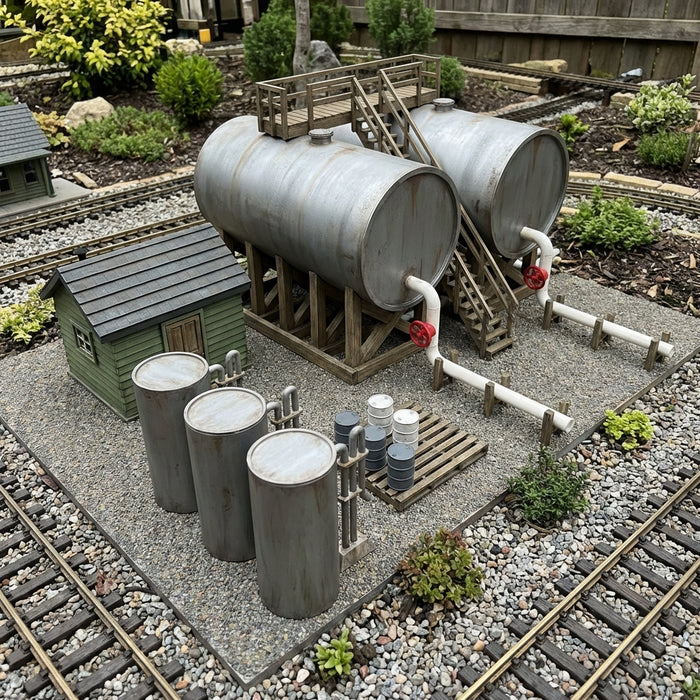 G Scale Oil Distribution Station