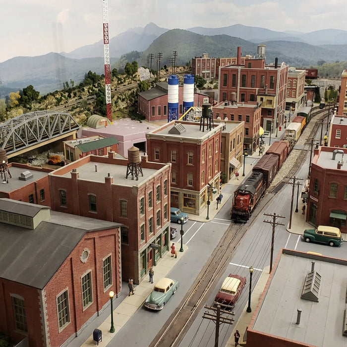 G-Scale Radio Station With 36" Tower