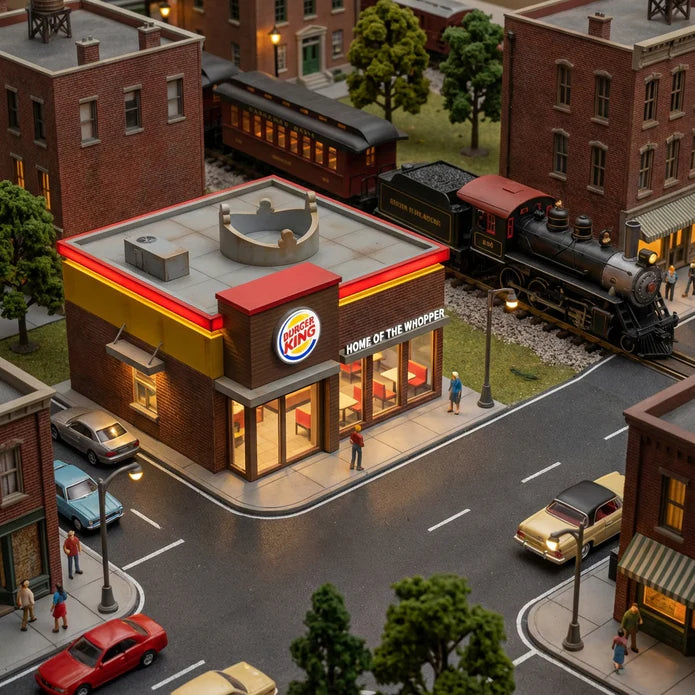 HO Scale  Burgers King