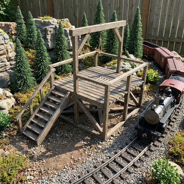 G Scale Hand Railing G- Scale Hangman Gallow — Print Station 3d