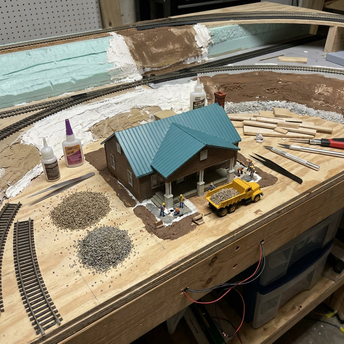 Ho Scale Rural Homes HO Scale Country Home — Print Station 3d