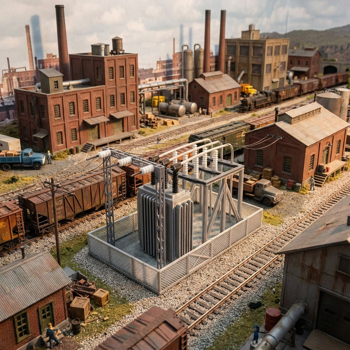 HO -Scale Power Station