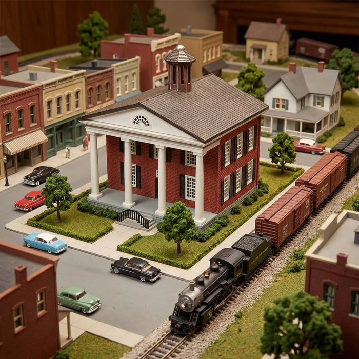 O Scale Court House