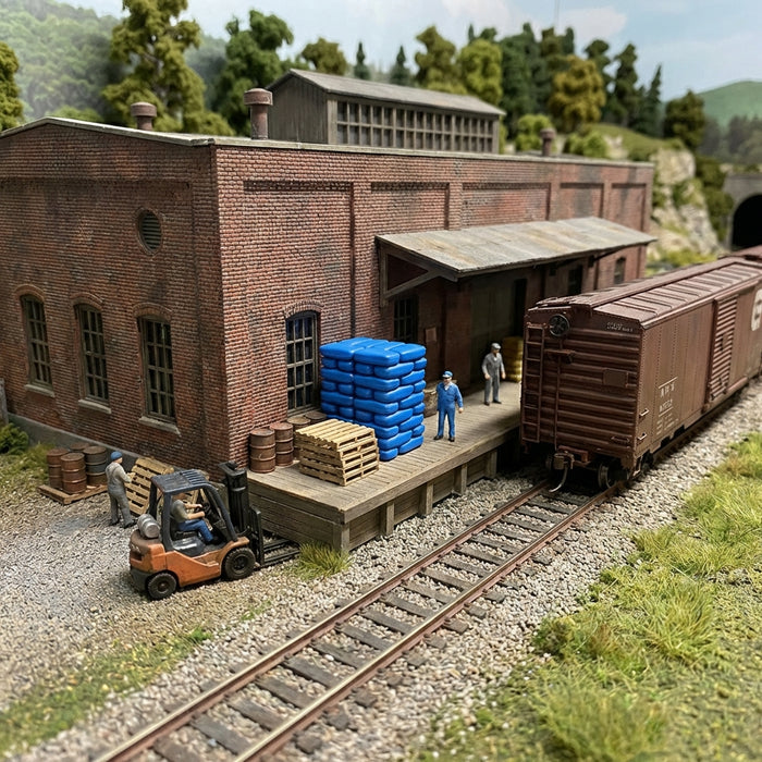 HO-Scale  Material Bags-Stacked  One Set