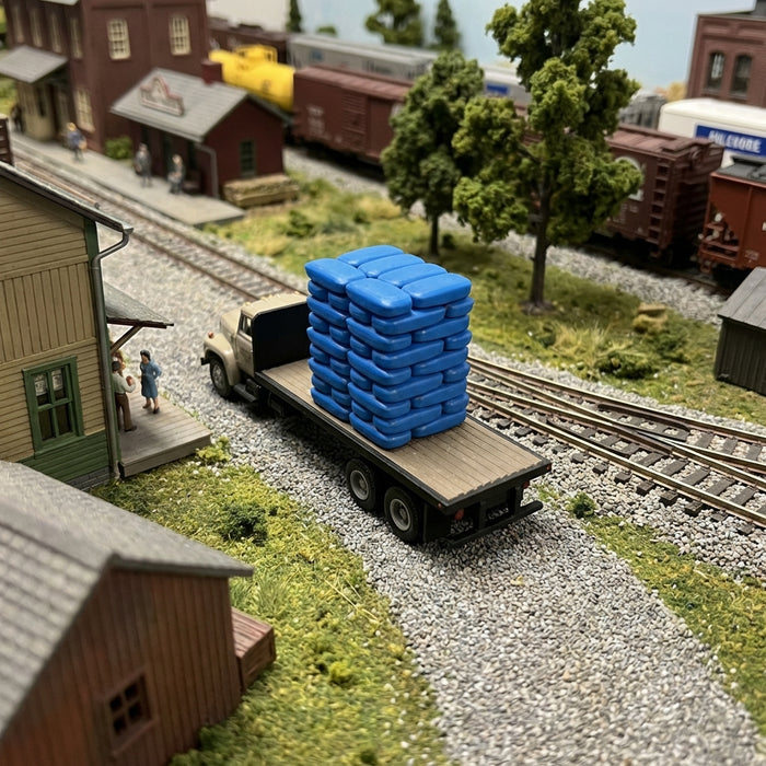 HO-Scale  Material Bags-Stacked  One Set