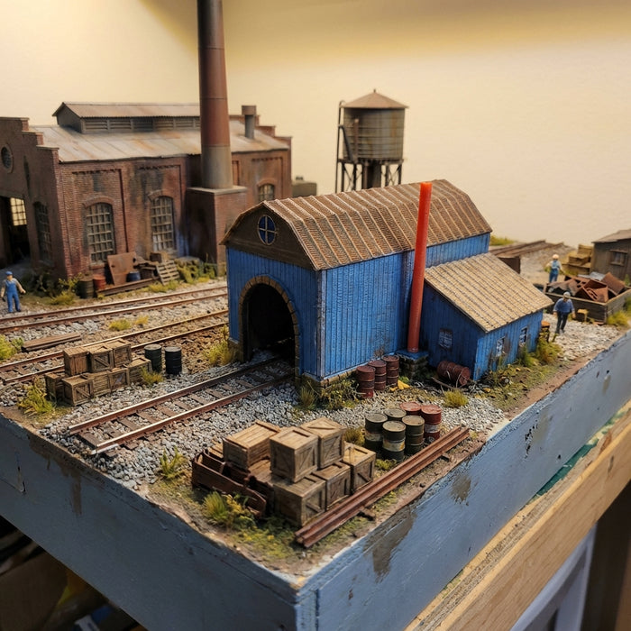 HO Scale Single Engine House
