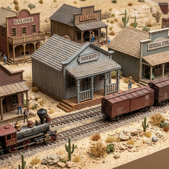 HO Scale - Sheriff Office