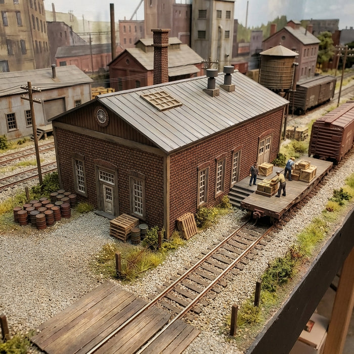 HO Scale  Boiler Building