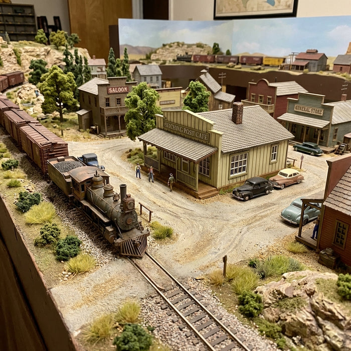 HO Scale Western Hitching Post