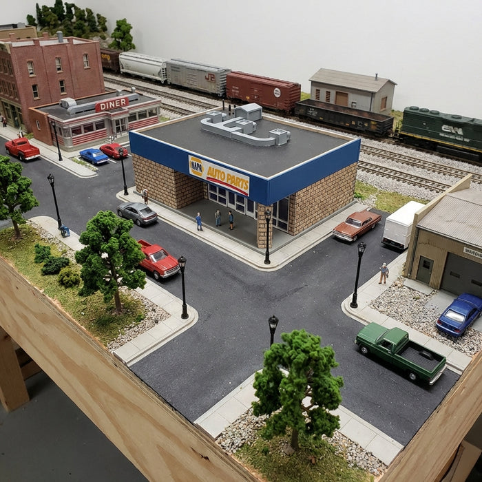 HO Scale Auto Parts Store