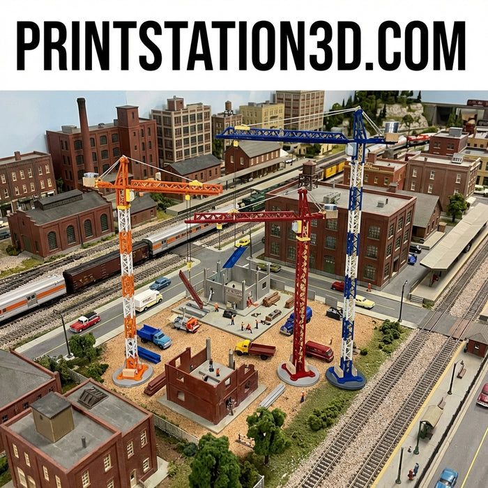 HO Scale Tower Crane