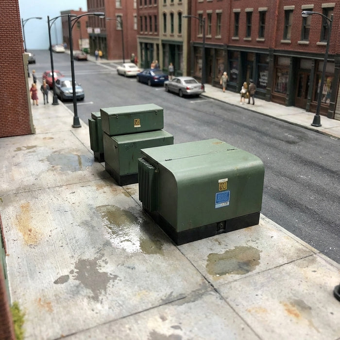 HO Scale Power Transformer W/Pad