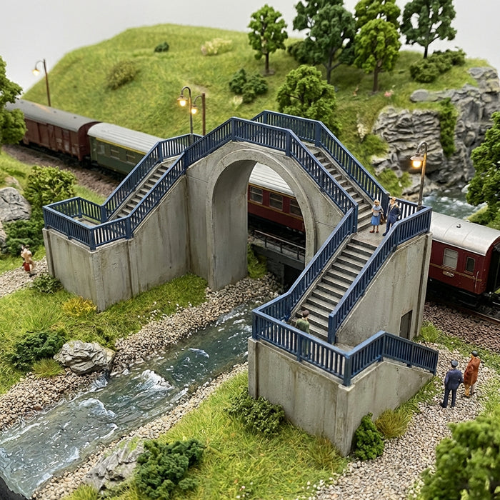 HO-Scale Foot Bridge