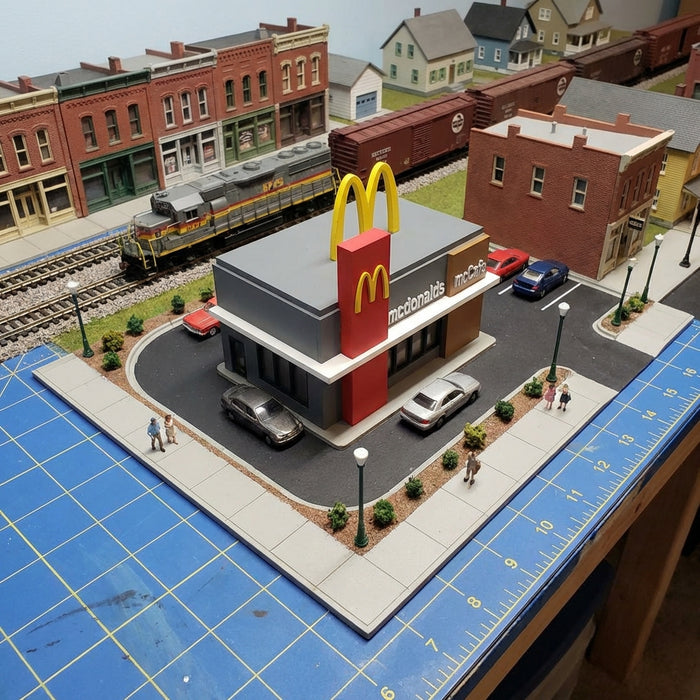 HO Scale  McDonalds Place