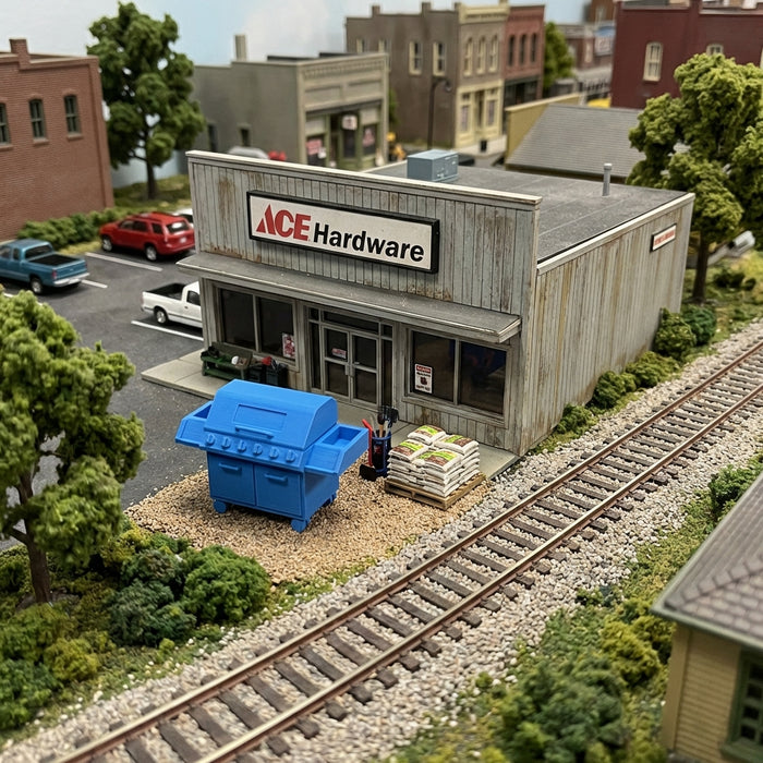 HO Scale  BBq Gas Grill w/LP tank