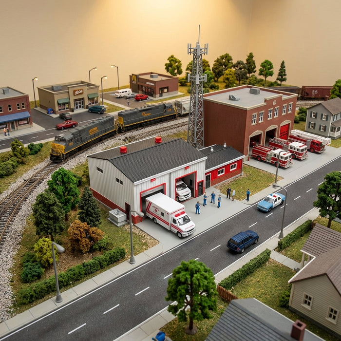 HO Scale  911 Center