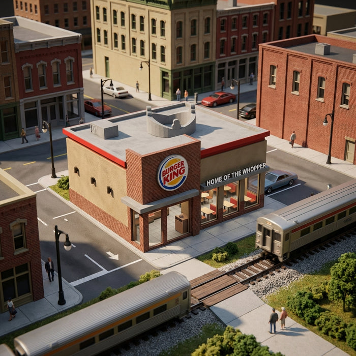 HO Scale  Burgers King