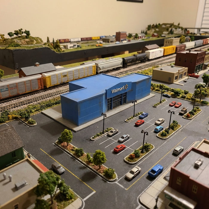 N Scale  "Wal-Mart" Super Center