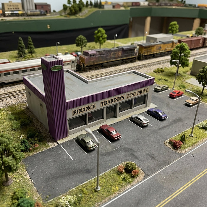 N scale Car Dealership