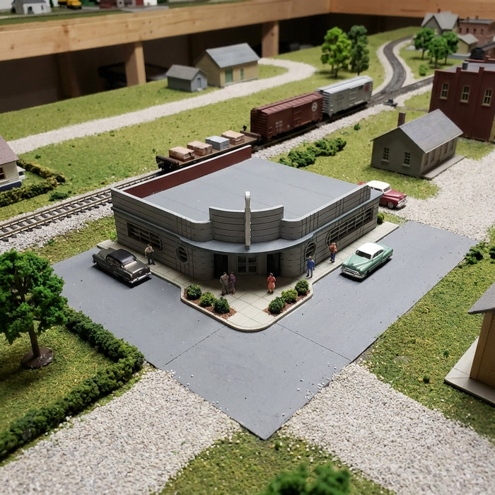 N Scale Bowling Alley II