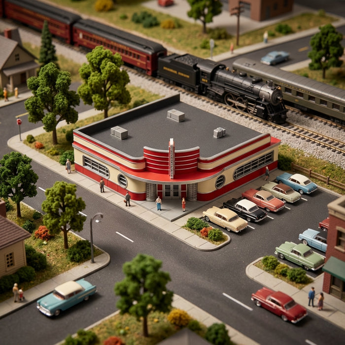 N Scale Bowling Alley II