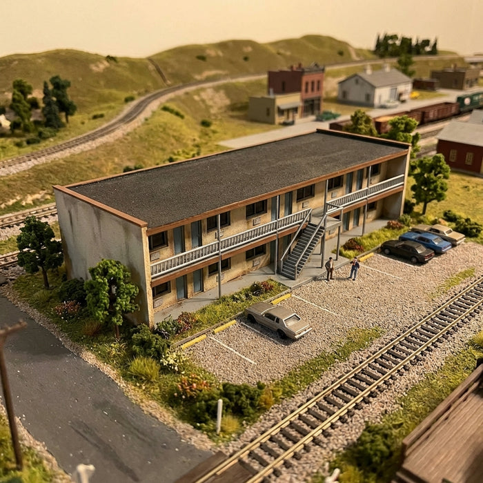 N Scale 1960-70's Hotel & Office