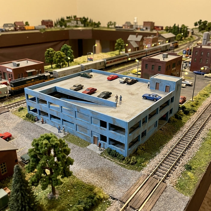 N Scale Parking Deck Structure