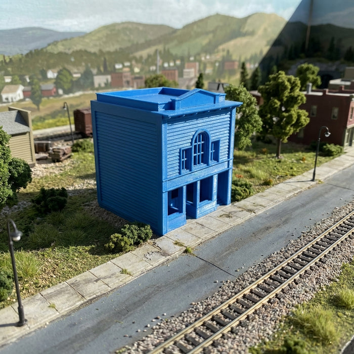 N Scale Down Town Cigar Shop