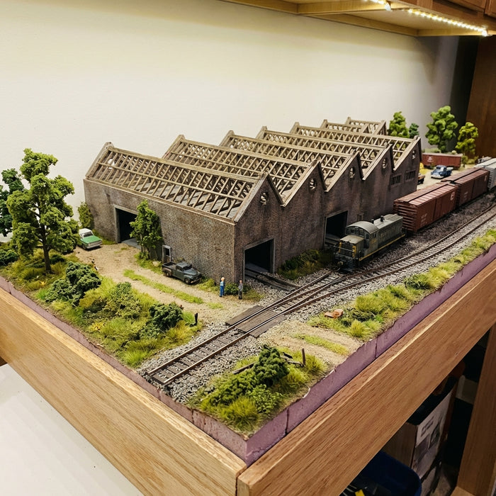 N Scale  "Large Warehouse "