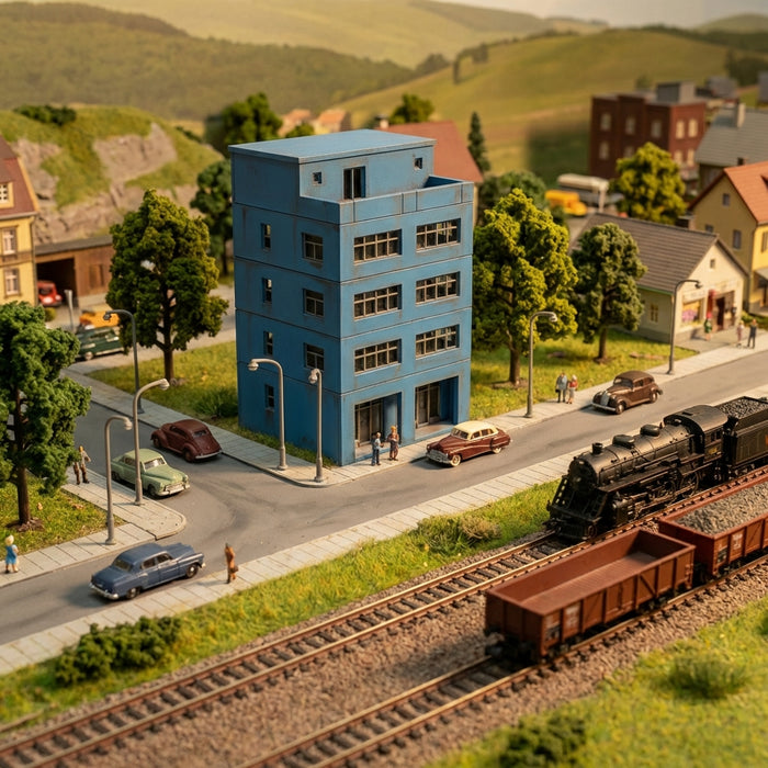 N Scale 5 Story Building II