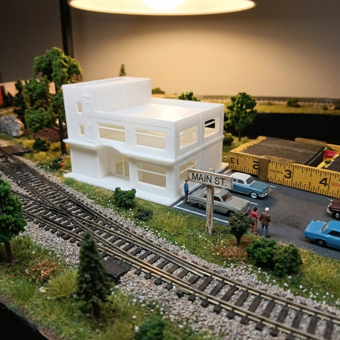 N Scale  "Library III "