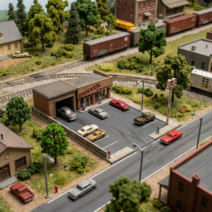N Scale Bob's Used Cars