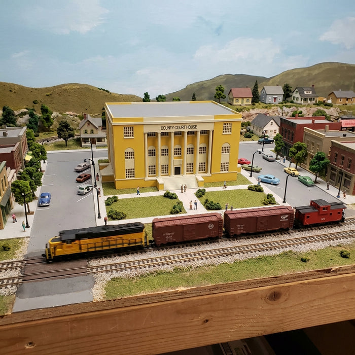 N Scale County Court House  Extra Large Model