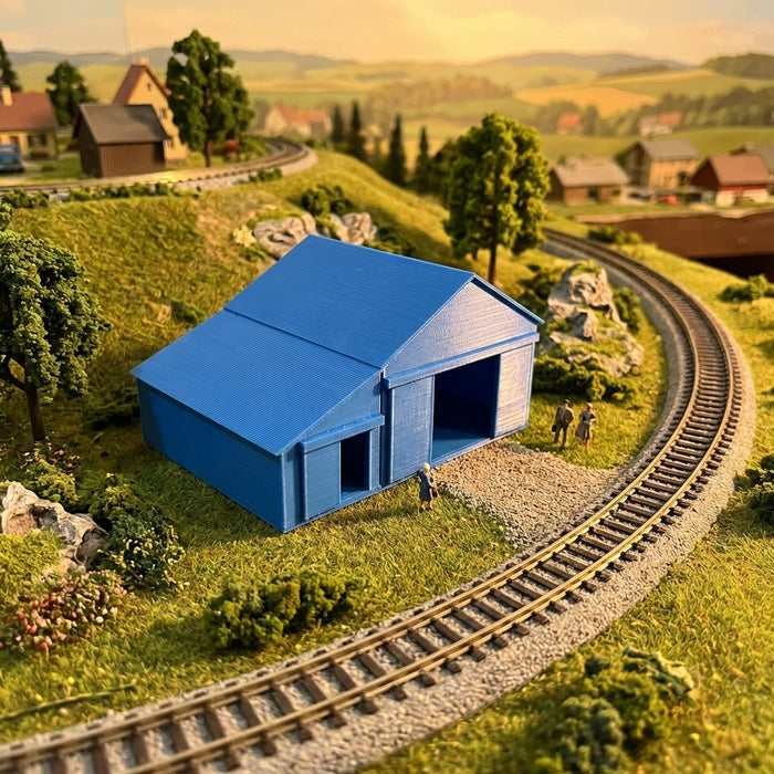N Scale Farmyard Buildings  ( 2 Set )