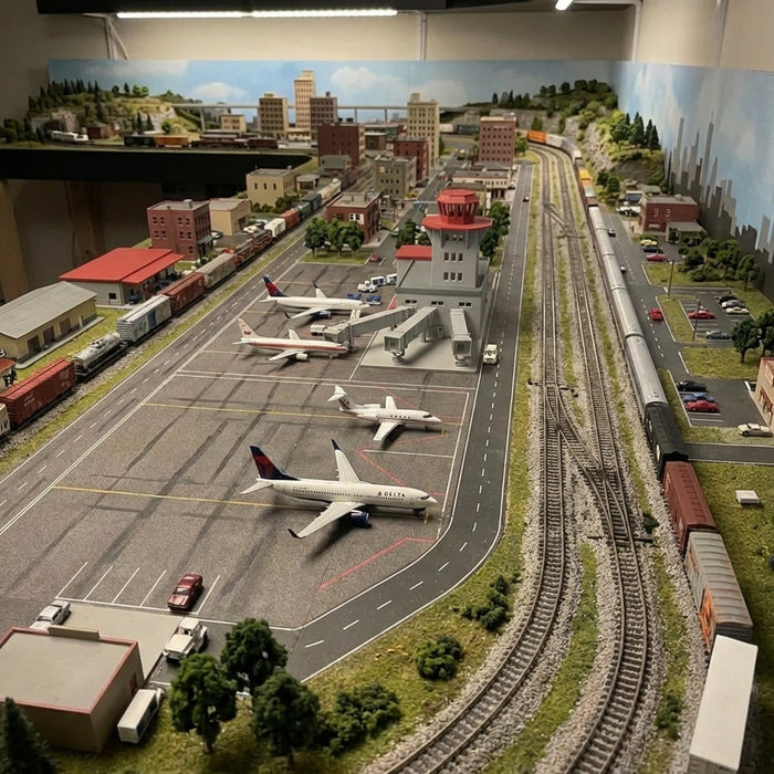 N Scale Airport Terminal