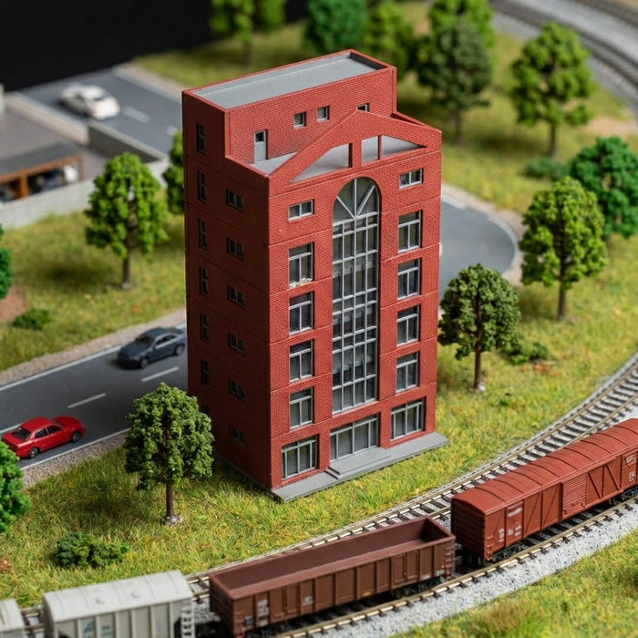 N Scale  City Shopping Mall "Tall"