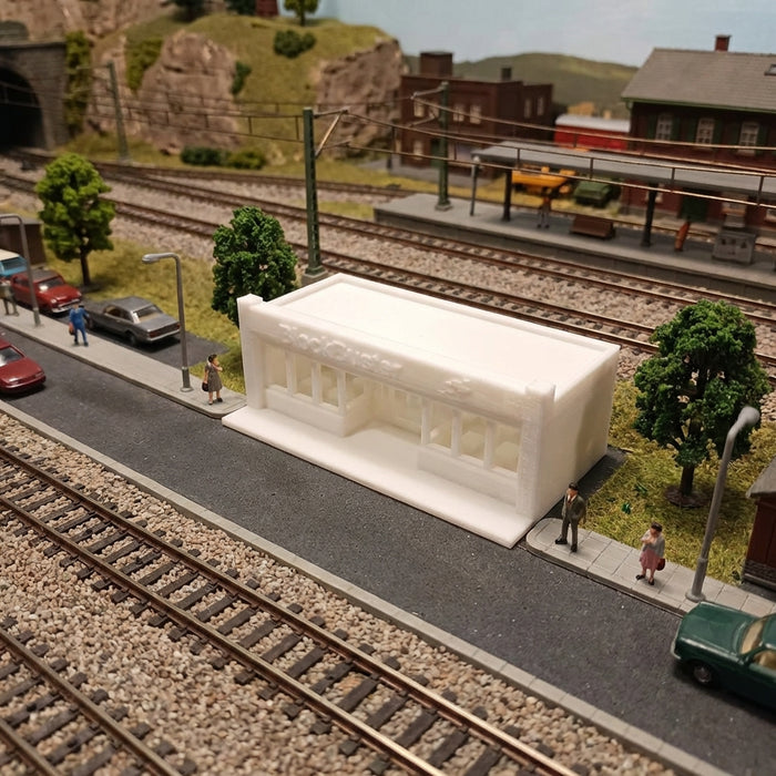 N Scale  "Block Buster Video"