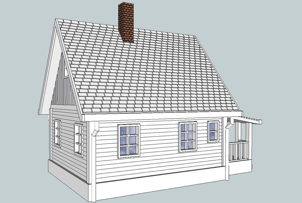 HO Scale Company House