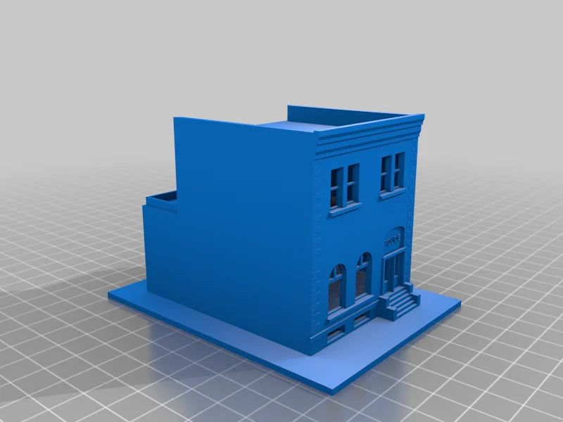 N Scale Police Station II