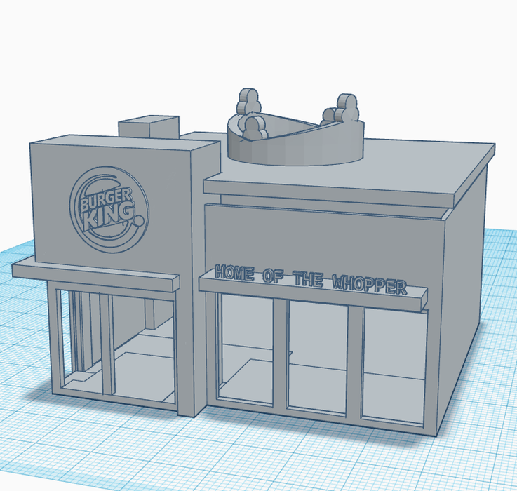 G Scale  Burgers King