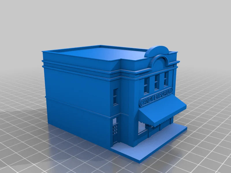 N Scale Candy Emporium Building